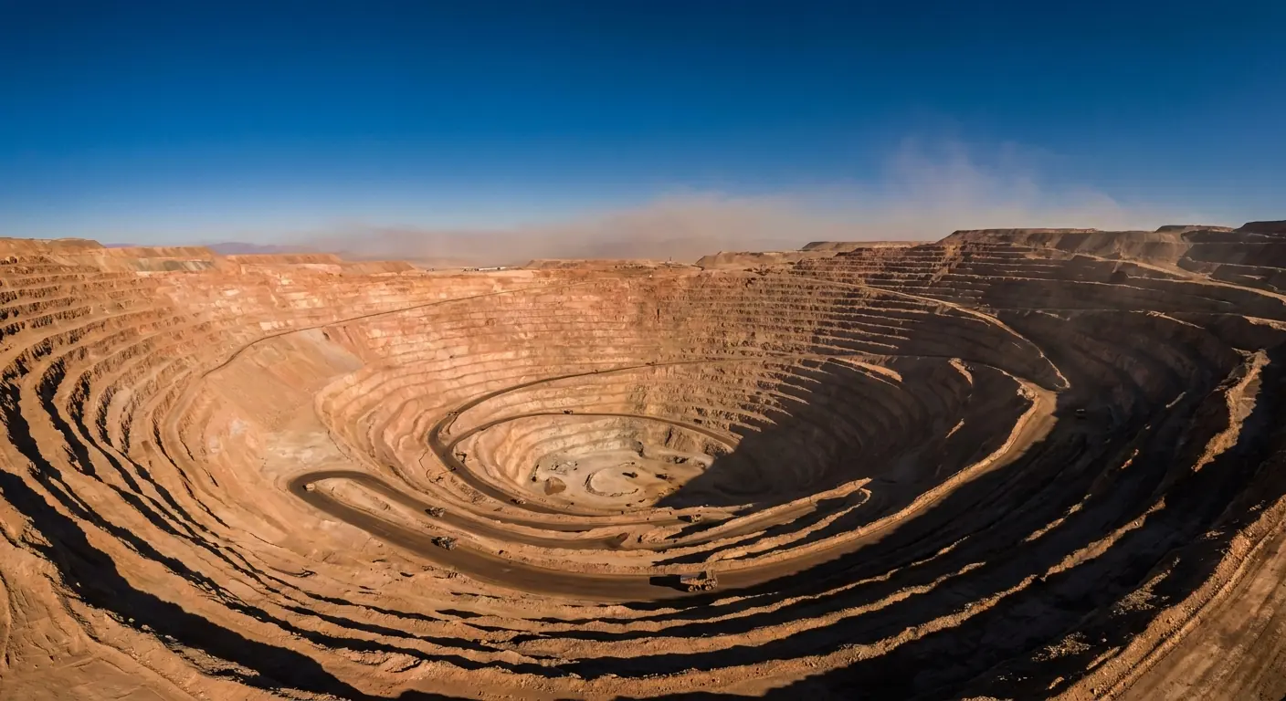 Minería — operación representativa