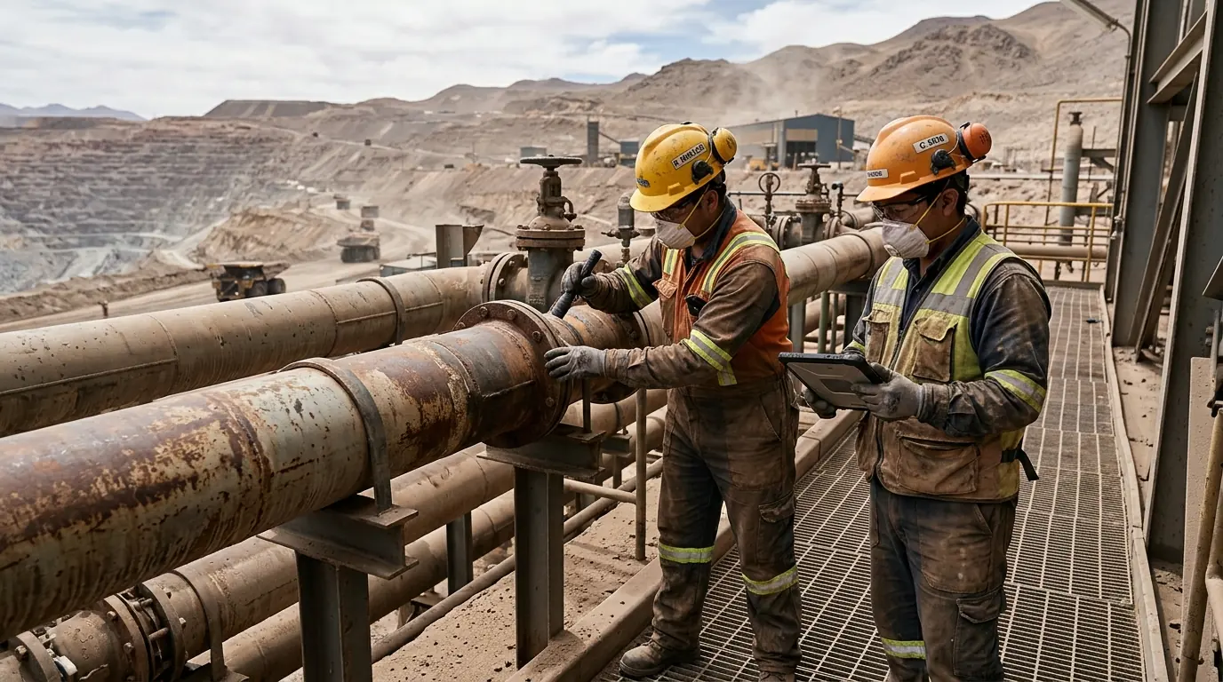 Trabajo en faena — Minería