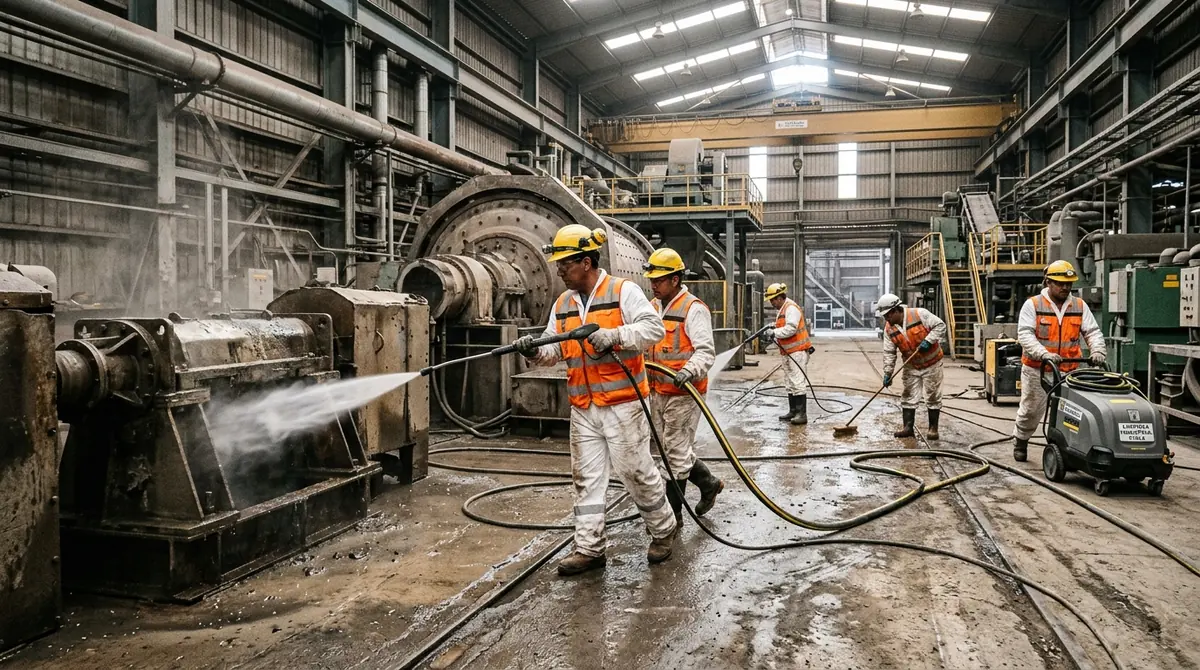 Servicios industriales CoreService en operación