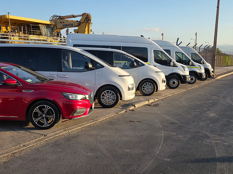 Servicio de transporte para faenas mineras en Sierra Gorda
